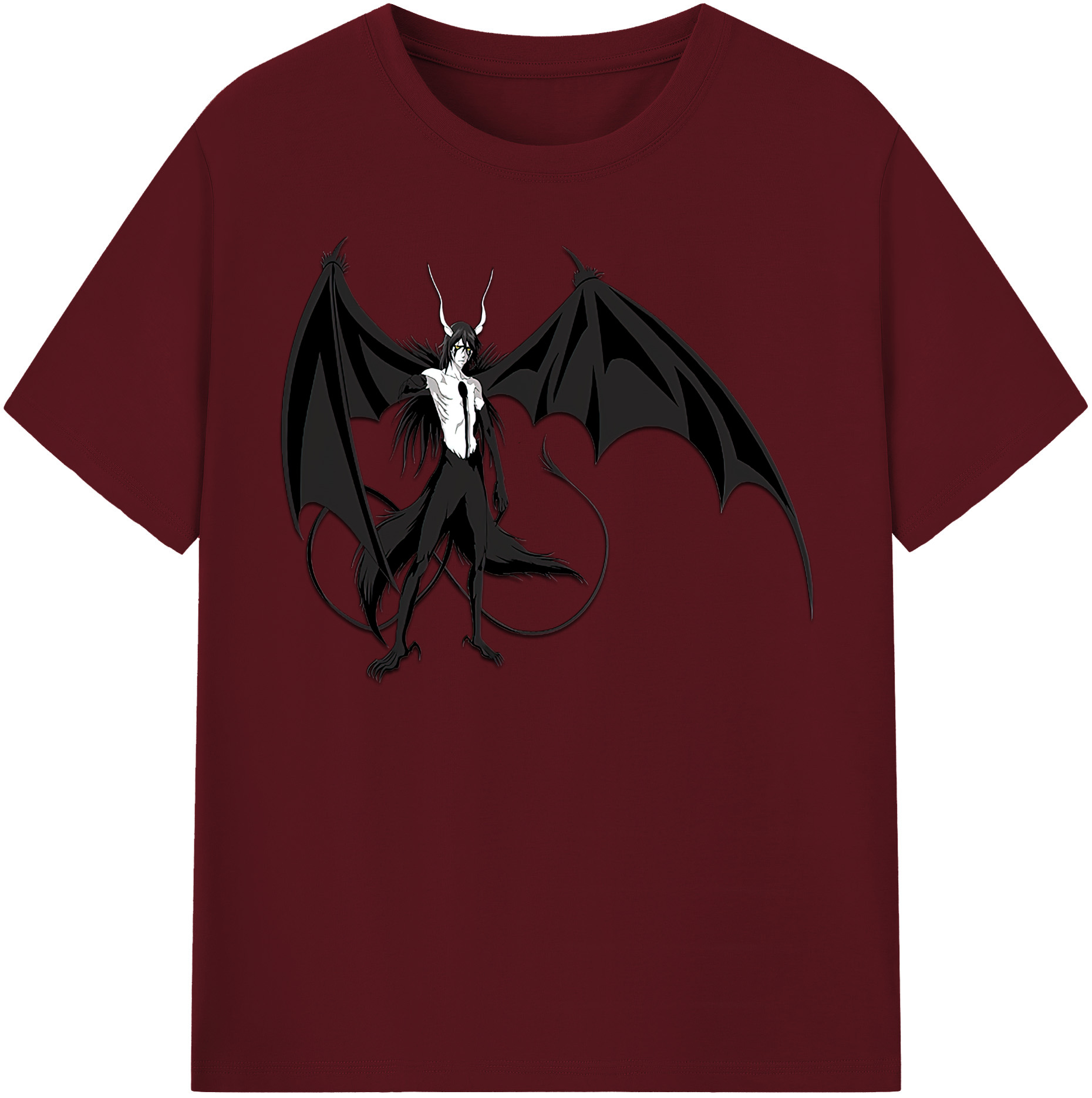 （画像用） ブリーチ ウルキオラ·シファー BLEACH Ulquiorra cifer 綿100％半袖Tシャツ（フロントプリント）